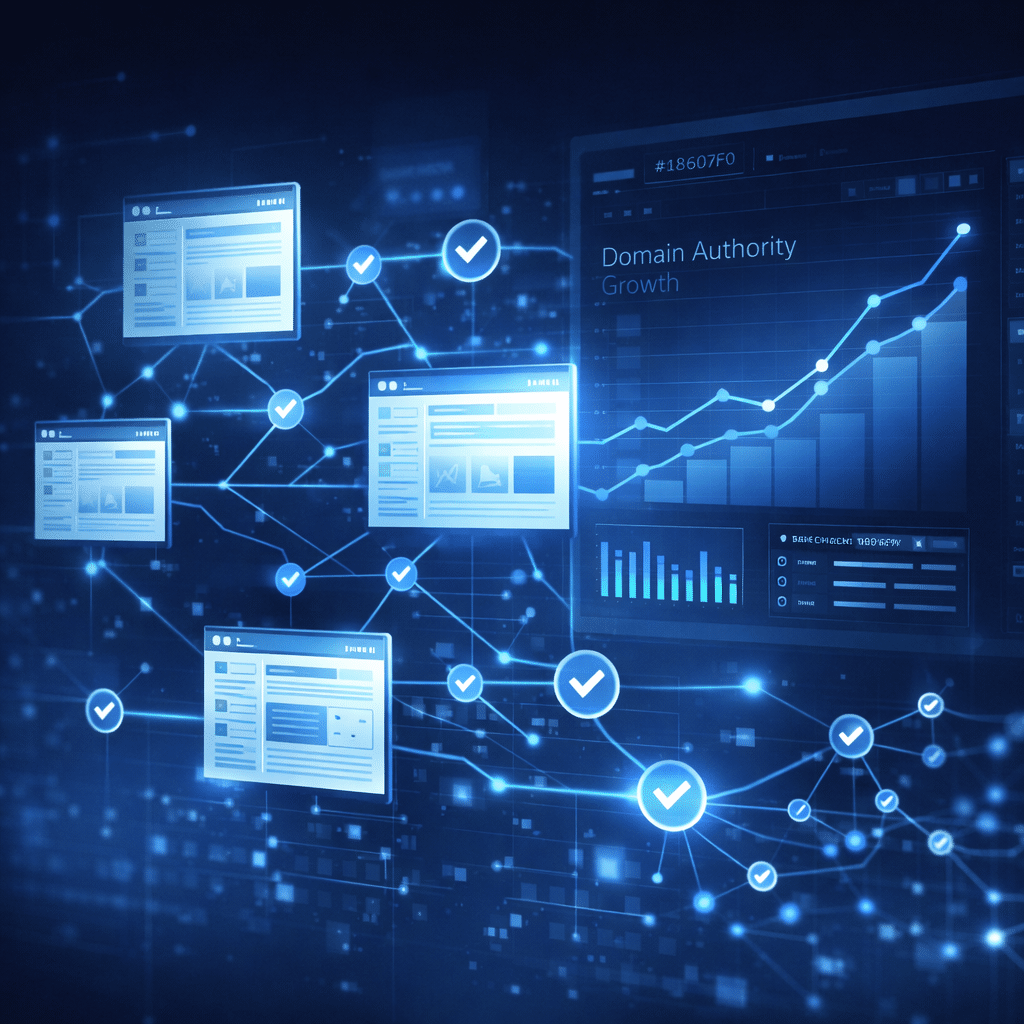 Réseau de backlinks et autorité SEO